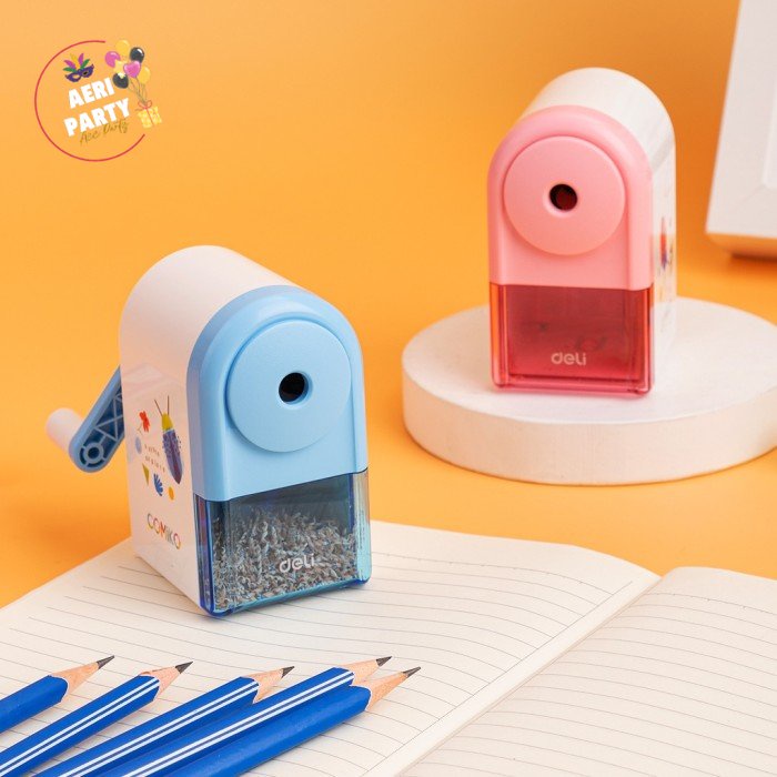 

DELI RAUTAN PENSIL PUTAR COMIKO SHARPENER PISAU BAJA TAJAM E0641S