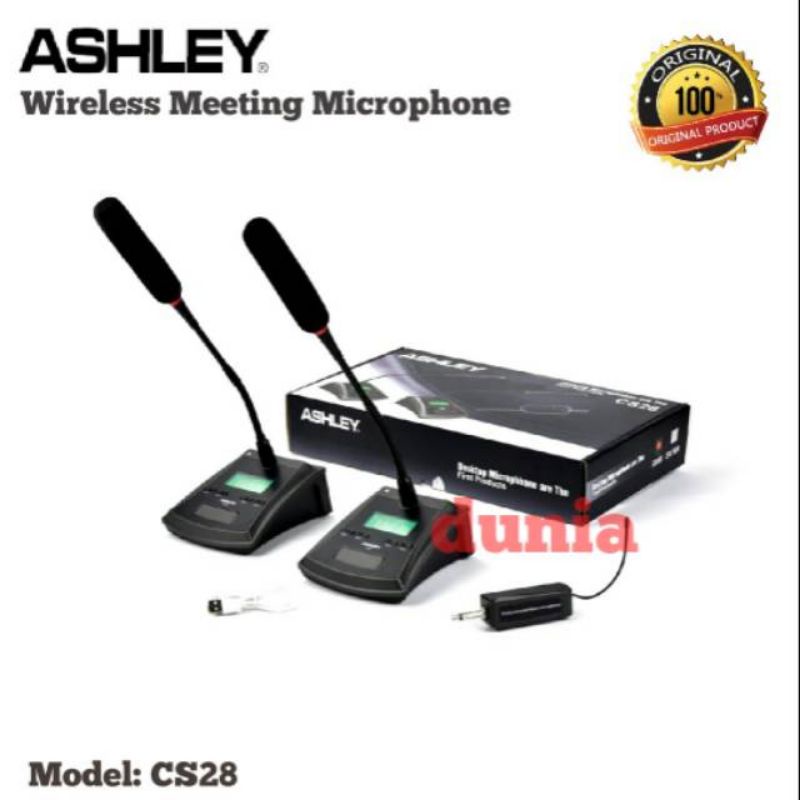 Mic Wireless Podium Ashley CS28 Original Conference Ashley CS 28