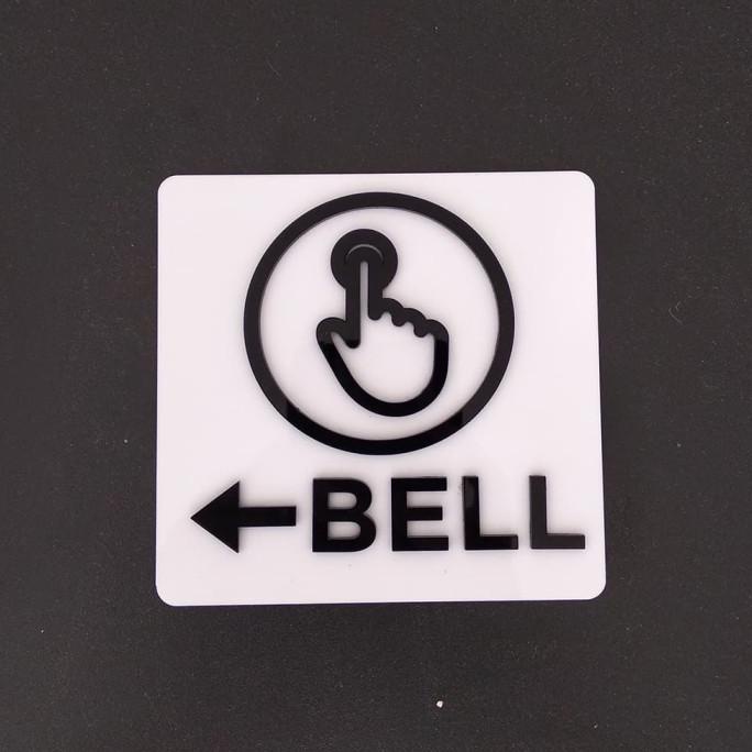 

Sign Board Bell Akrilik Timbul | Sign Acrylic | Acrylic Sign Bell helloto99 Segera Dapatkan
