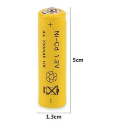 Baterai Battery Charge AA A2 700mah Nicd AAA 600mah Ni-MH Rechargeable