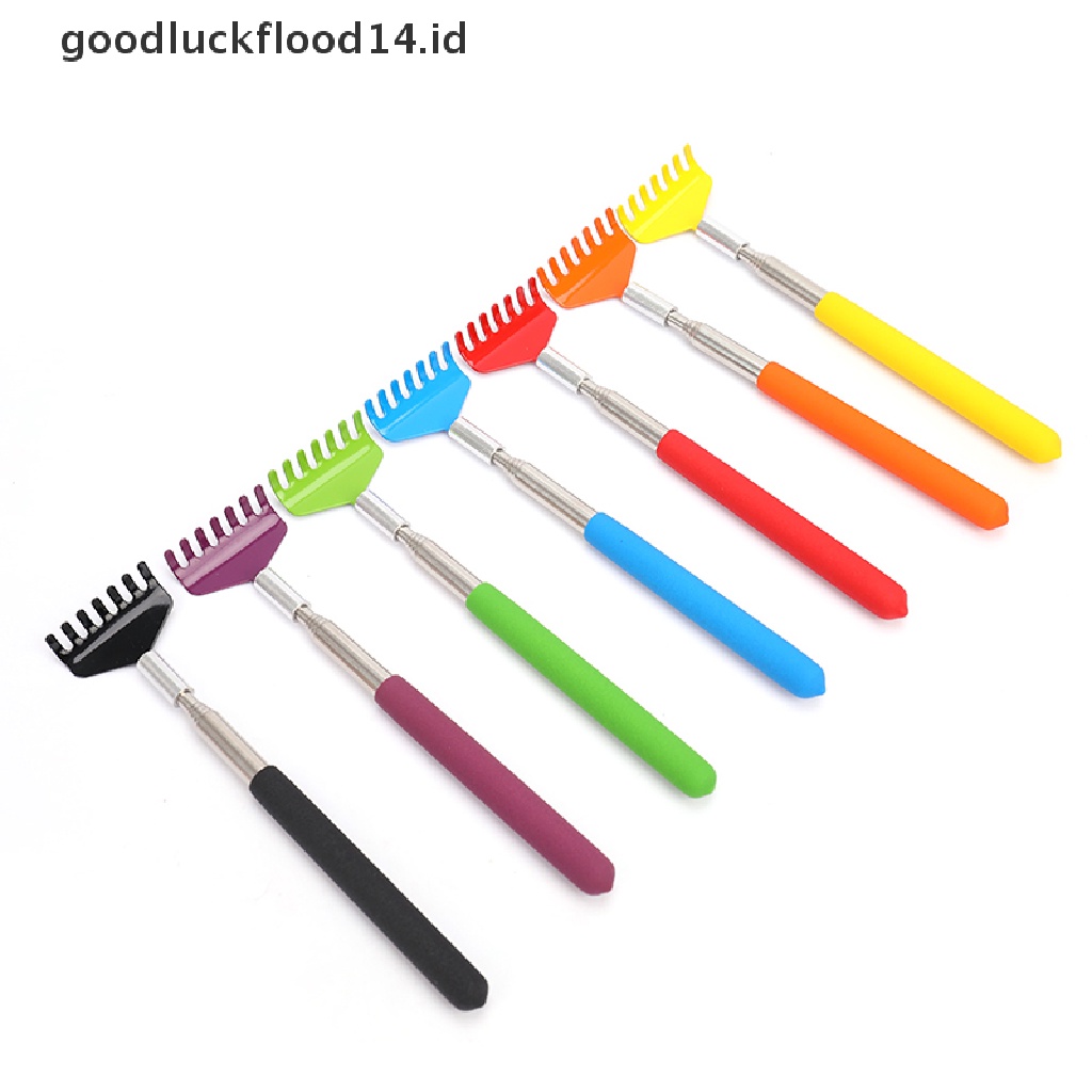 [OOID] Stainless Steel Claw Back scraper Telescopic Retractable Back Massage Scratcher ID