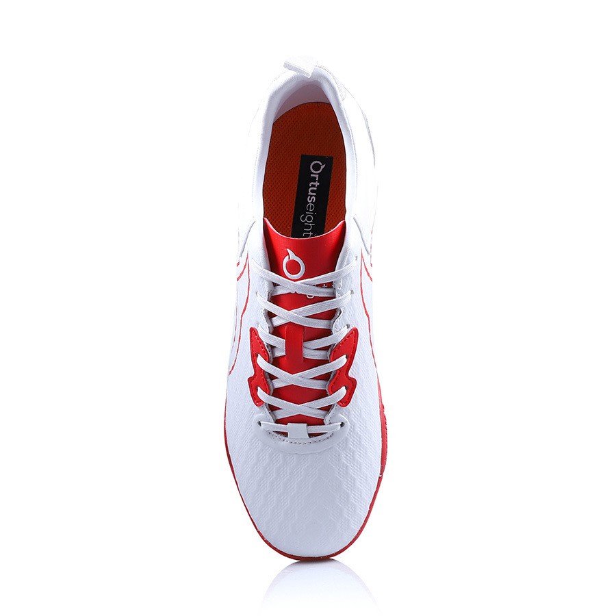 GRATIS ONGKIR !!! OJANSPORT NEW ARRIVAL SEPATU FUTSAL JOGOSALA VENOM  - WHITE RED DAN  ORIGINAL ORTUSEIGHT