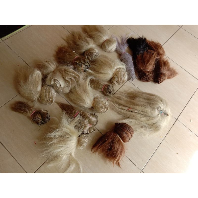 rambut sintetis