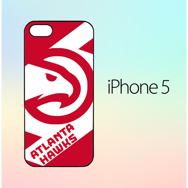 NBA Atlanta Hawks Z5458 Casing Custom Hardcase iPhone 5 / 5s Case Cover