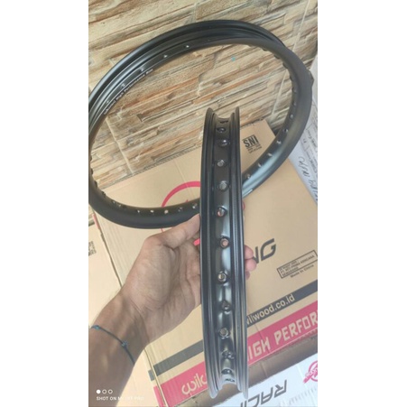 PAKET VELG PELEK WILWOOD U SHAPE RING 17 UKUR 150/160