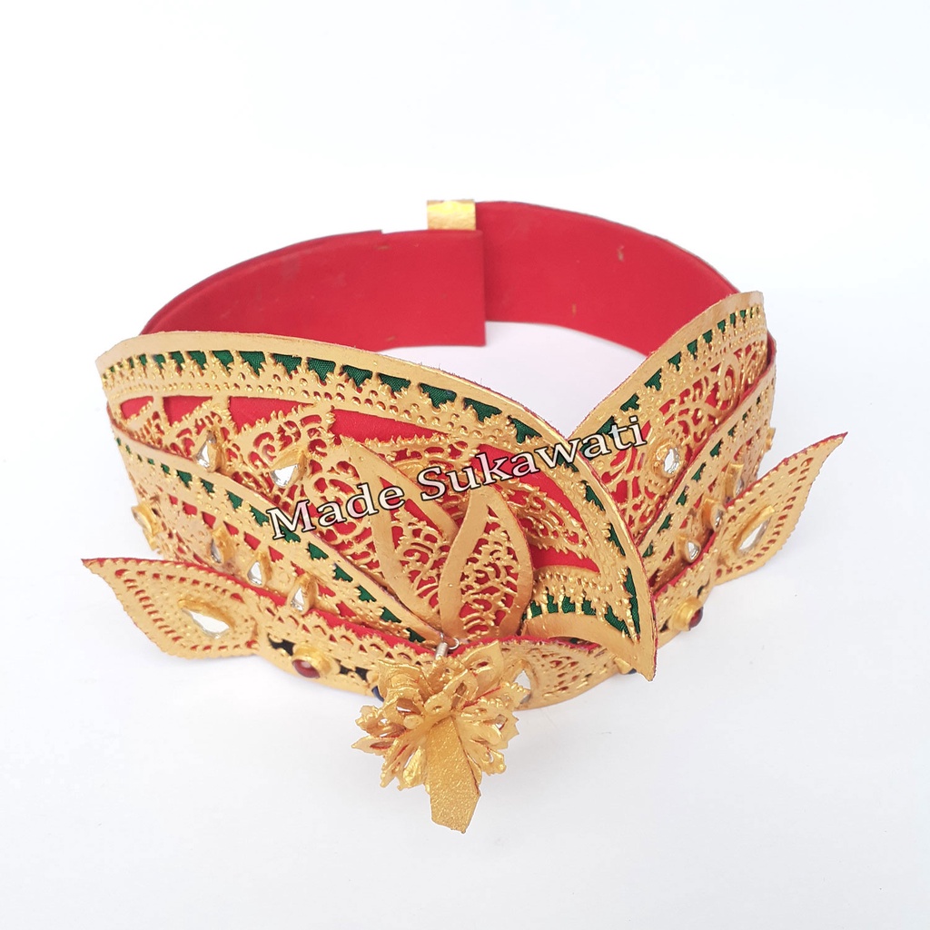 Mahkota gelungan tari bali gebyar duduk bali