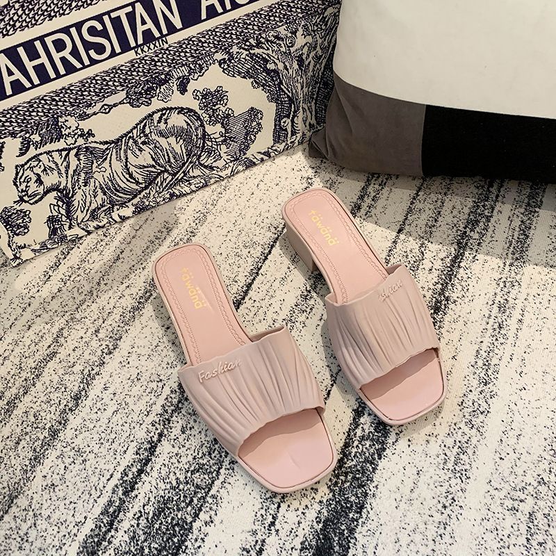 Sandal Fashion Tawana Hak Jelly Wanita Import S2