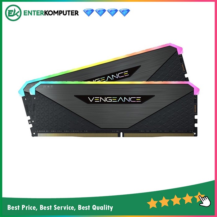 Corsair DDR4 Vengeance RGB RT PC32000 32GB (2x16GB) CMN32GX4M2Z4000C18