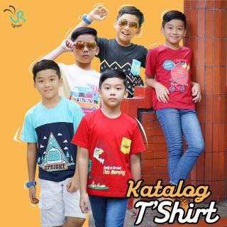  UPRIGHT  Kaos  Anak  Cowok 6 12 tahun TSHIRT 2LAYER 