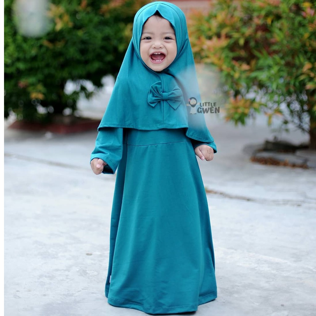 Gamis Anak Perempuan Cantik / Gamis Bayi Newborn / Baju Muslim Anak Perempuan Falisha