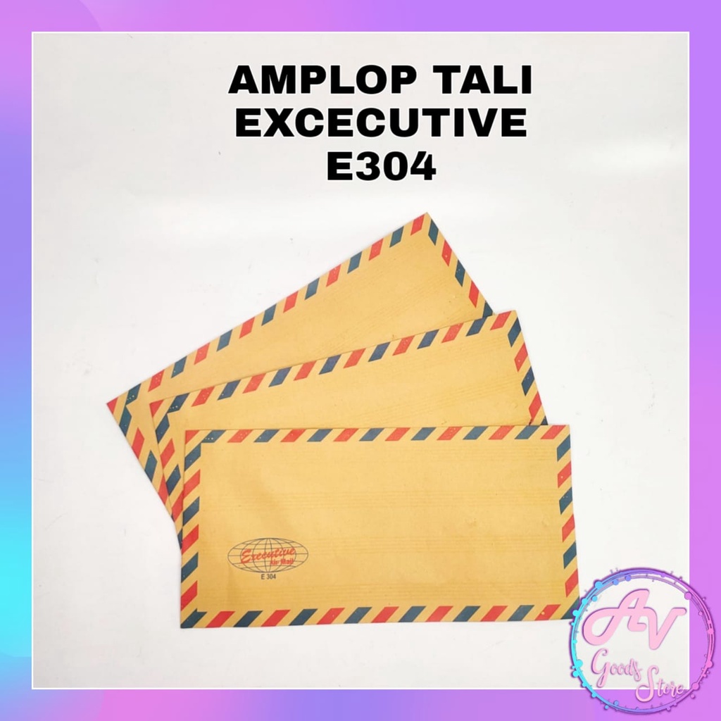 

amplop / amplop coklat tali / 1PAK AMPLOP TALI EXECUTIVE E-304 ISI 10PCS