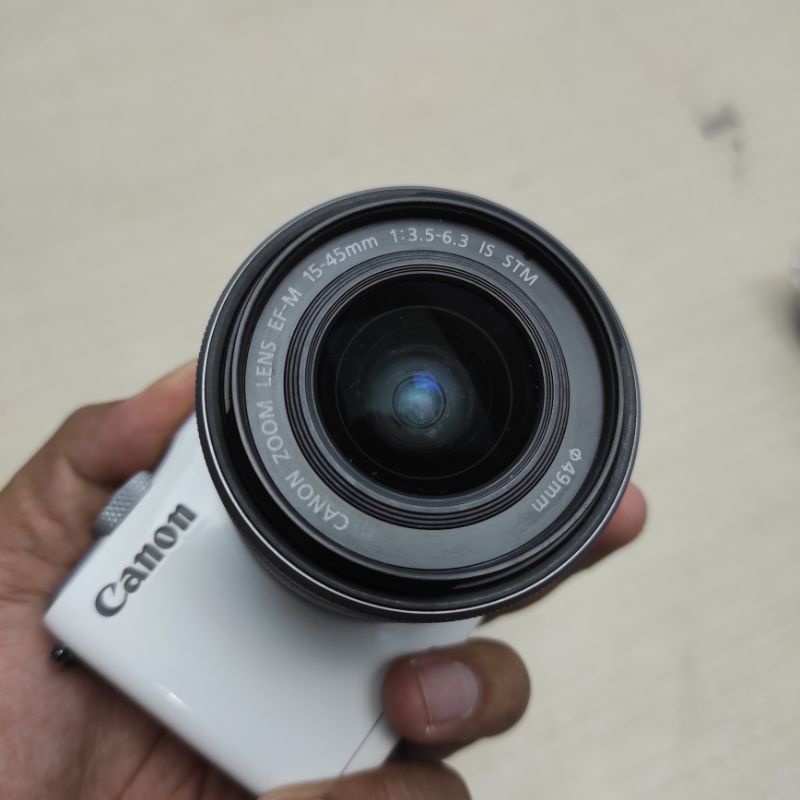 Canon Eos M10 mulus murah layar flip lipat m100 m3  mirorles kamera pemula-2