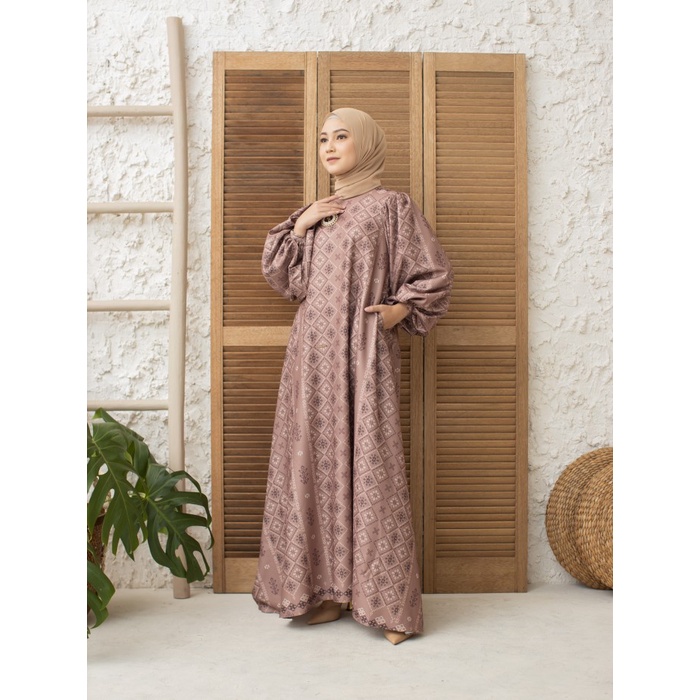 dress Wearing Klamby | Daphne Dress in Milo - XL wanita muslim termurah kekinian mewah cantik T1Z9