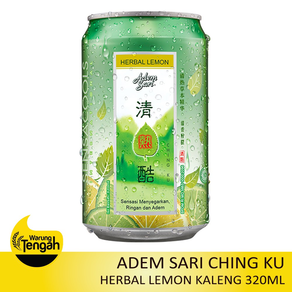 

[CAN] Adem Sari Ching Ku Kaleng Sparkling Lemon Herbal 320ml
