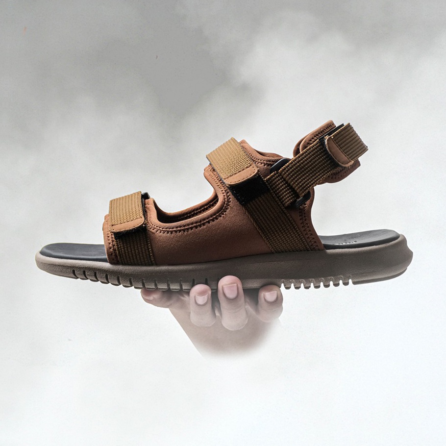 BIONIC TAN ORIGINAL x FOOTSTEP Sandal Casual Pria Sendal Gunung Kasual Jalan Santai Harian Main Hangout Lebaran Fashion Distro Remaja Traveling Outdoor Premium Travelling Footwear Tali 2 Strap Big Size Jumbo Ukuran Besar 44 Keren Terbaru Kekinian Branded