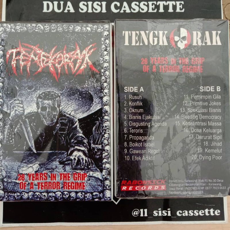 kaset pita tengkorak - 28 years