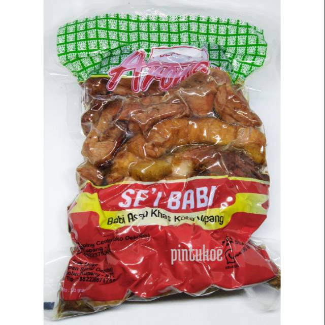

Sei Babi/Daging Babi Asap 500 gr
