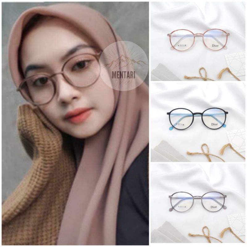 kacamata photocromic Antiradiasi 8247 TR | kacamata + lensa