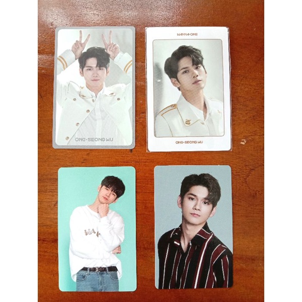 WANNAONE OFFICIAL PHOTOCARD ONG SEONGWU