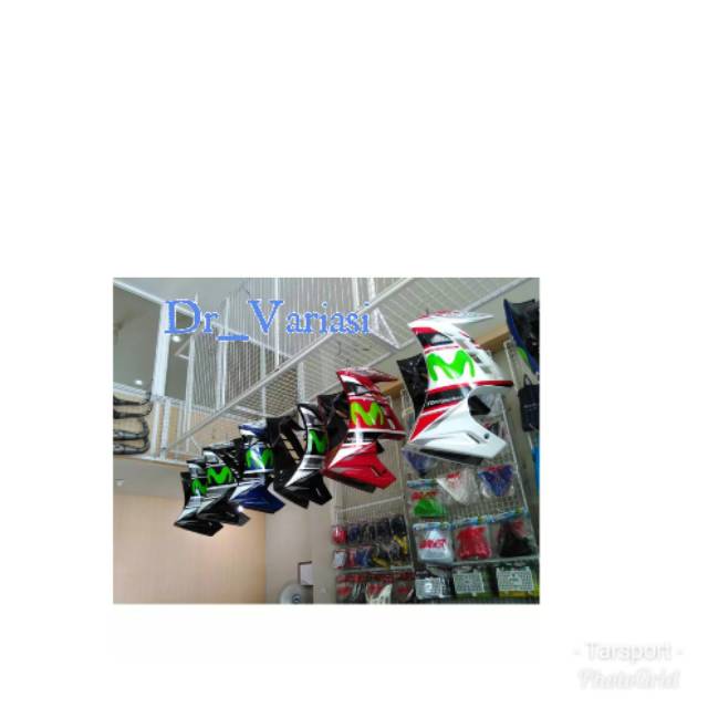 Half Fairing New Vixion Model Ninja Fi