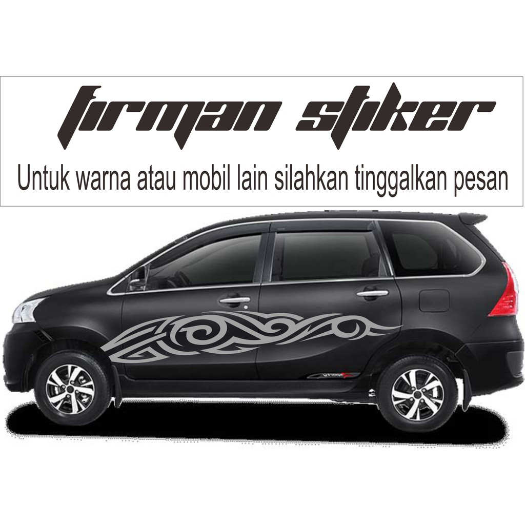 Terbaru 43 Stiker Mobil Avanza Warna Hitam