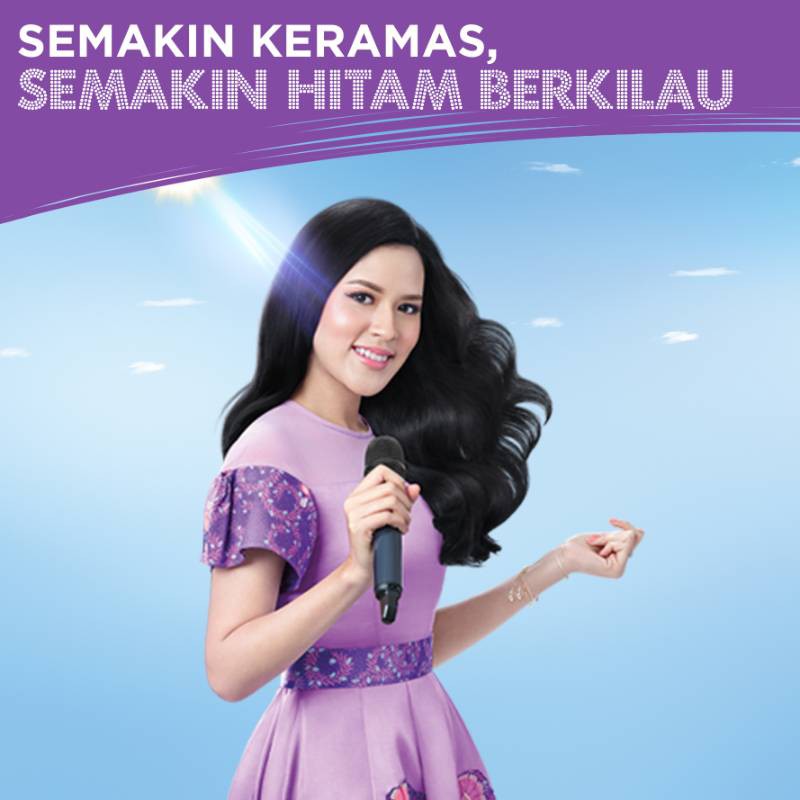 Sunsilk Shampoo Black Shine - Perawatan Rambut Hitam Berkilau