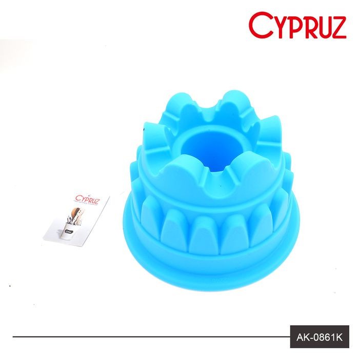 CYPRUZ AK 0861J - Cetakan Loyang Silikon Benteng | Cake Mold Pudding Coklat Jelly