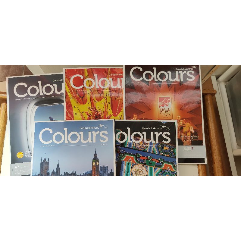 Majalah Colours Garuda Indonesia 2014