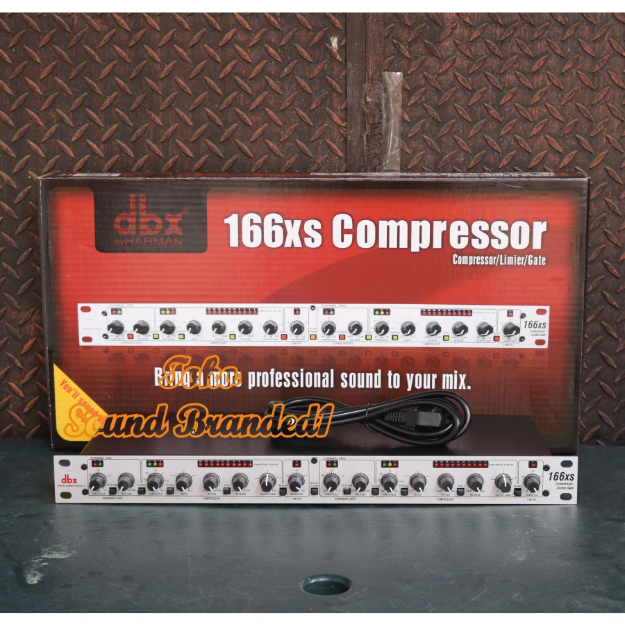 COMPRESSOR LIMITER DBX 166XS/DBX166XS
