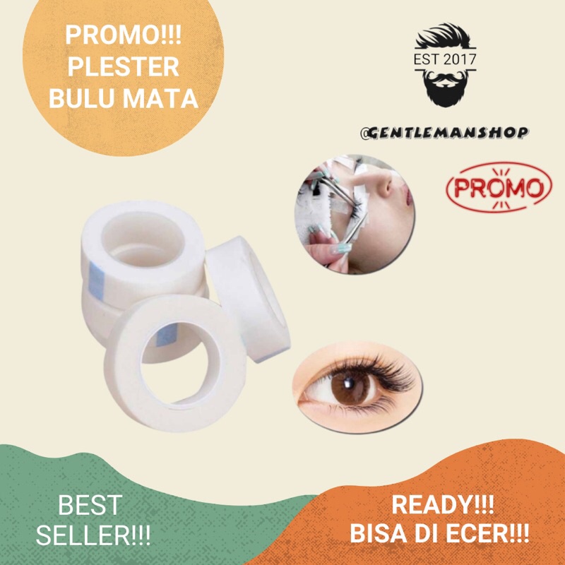 [PROMO!!!] Micropore / Plester Tanam Bulu Mata Palsu - Roll tape