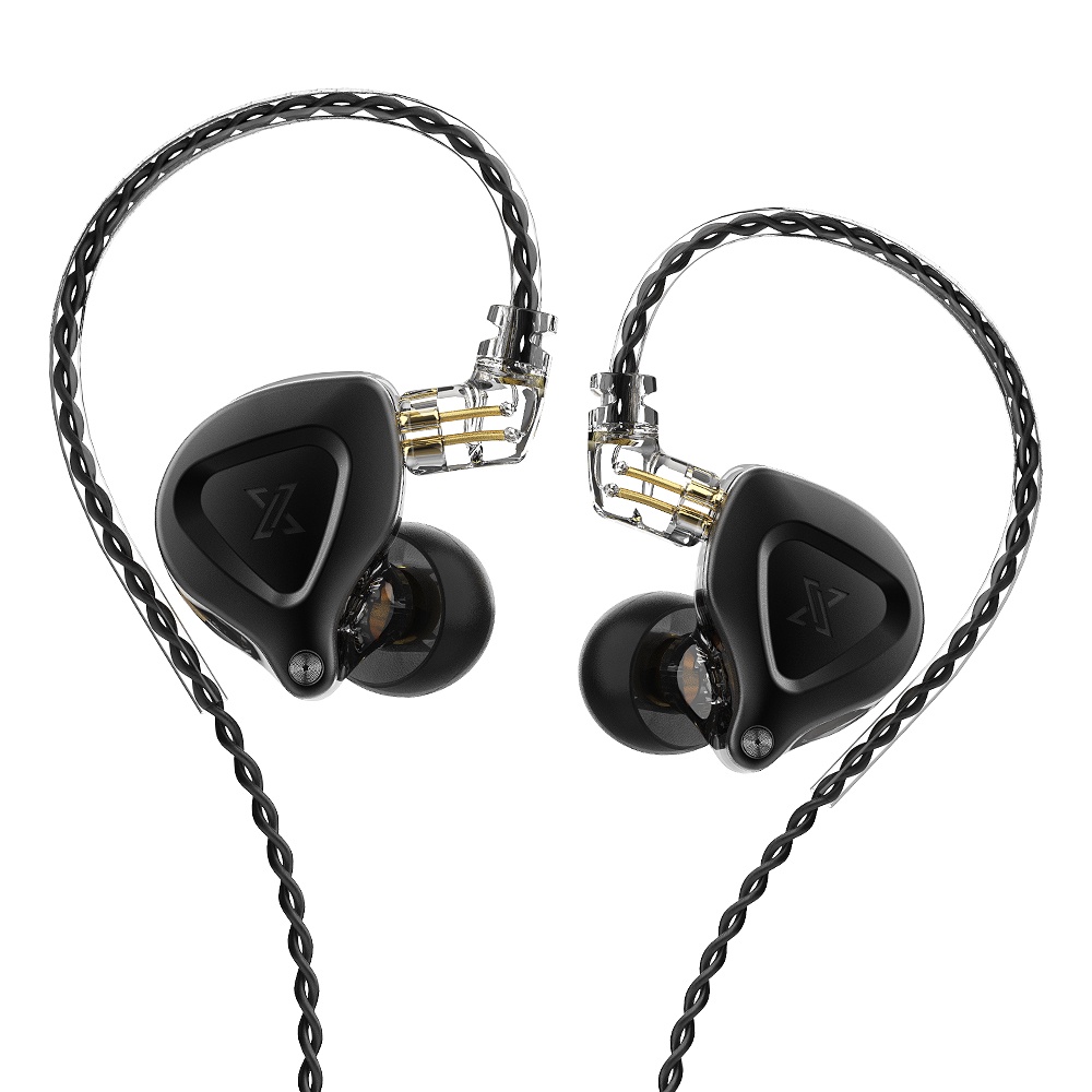 Qkz Zx2 Earphone In Ear Hifi 1ddd Dynamic Heavy Bass Bahan Metal Dengan Mic