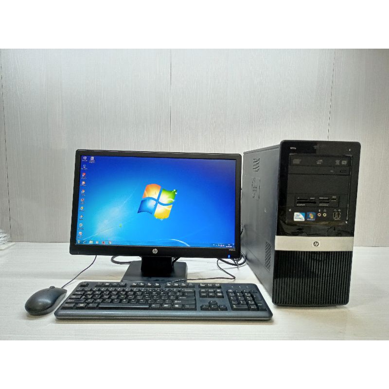 Paketan Pc Hp Pro 2000 MT Dual Core E5500 Ram 2GB HDD 160GB Second Bergaransi