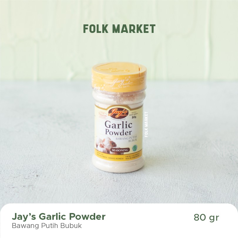 

Jay's Garlic Powder 80 gr | Bawang Putih Bubuk