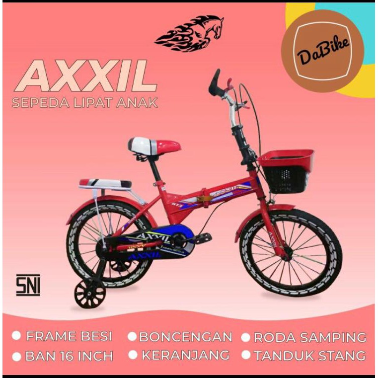 Sepeda Lipat Anak Axxil 16Inch