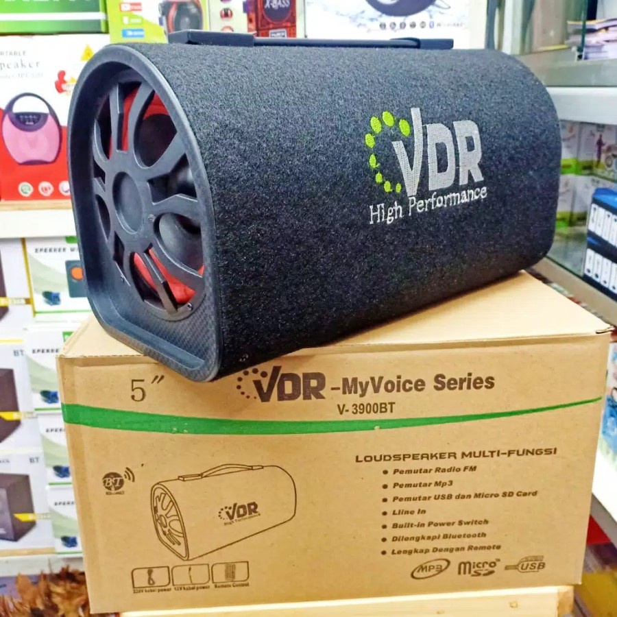 Speaker Tabung Basstube VDR MyVoice Series V-3900BT 5 INCH