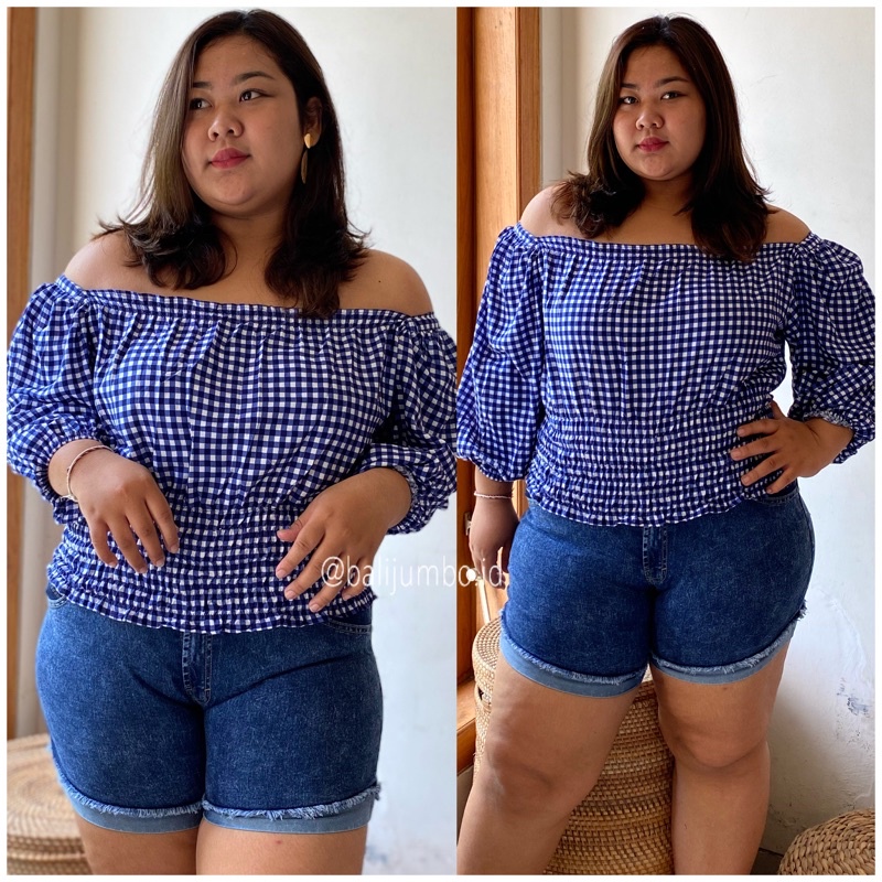 ATASAN TOP BAJU JUMBO LD 120 CMBIG SIZE BIGSIZE XXL