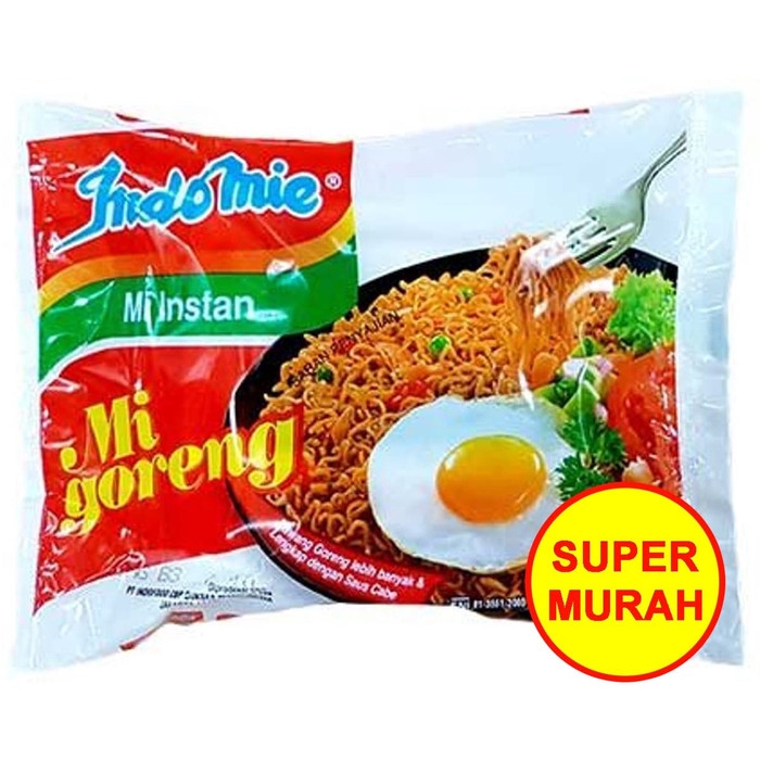 

Indomie Goreng Mi Instan Kemasan 85 Gram | 85 gr