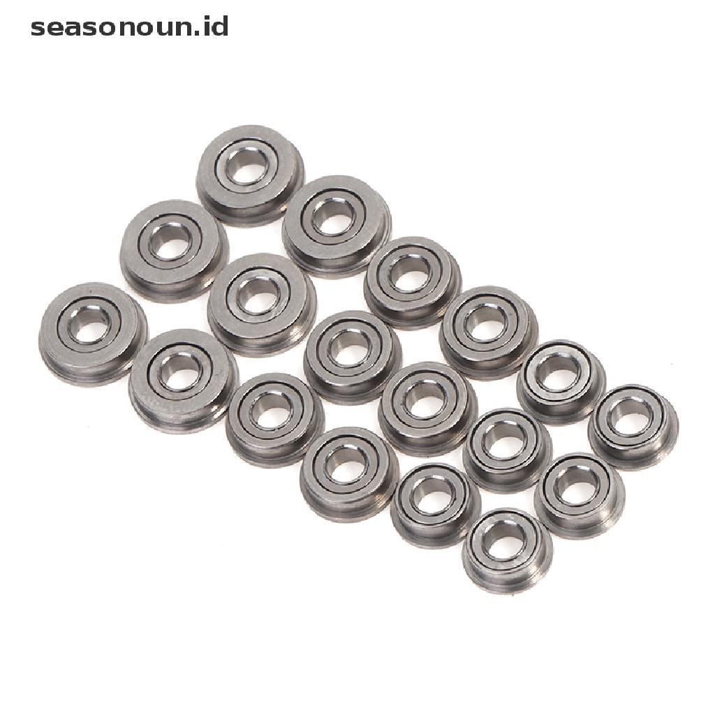 (seasonoun) 6pcs / set Bearing Gear Shim Bahan Baja Ukuran 6-8mm Untuk Gearbox Airsoft / Paintball