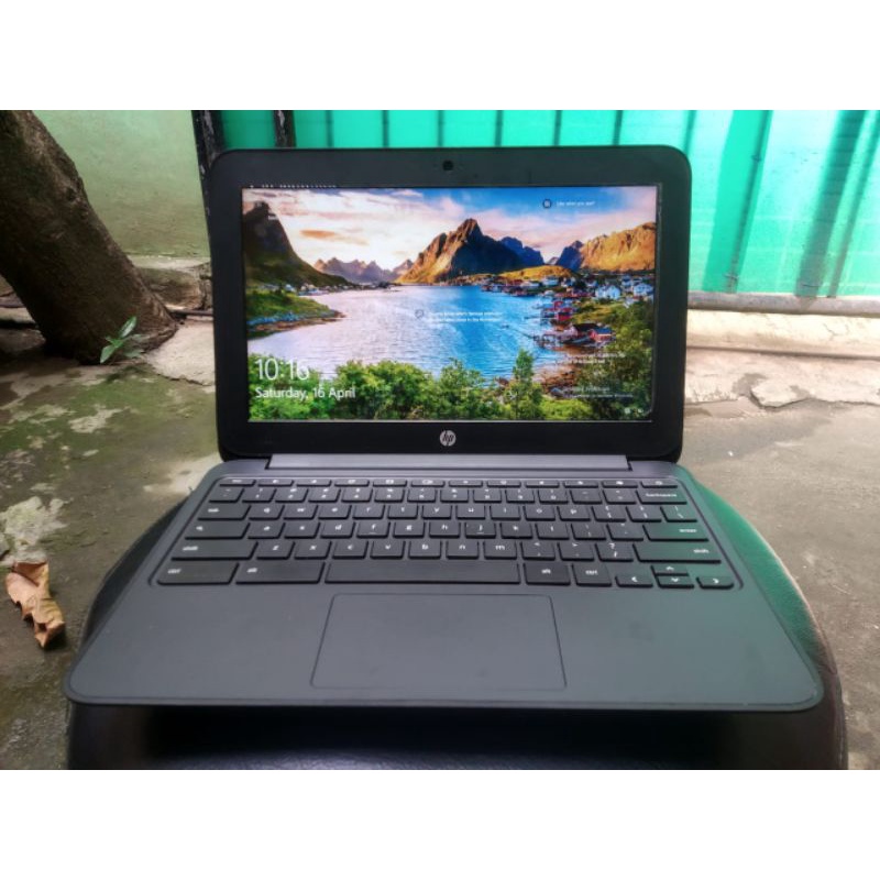 Laptop notebook Slim Chromebook HP 11 G4 ,Ram 4Gb, Ssd 128 Gb