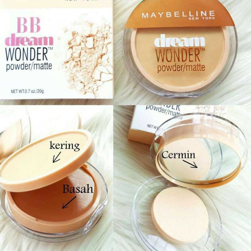 BEDAK MAYBELLINE BB DREAM WONDER 2in1