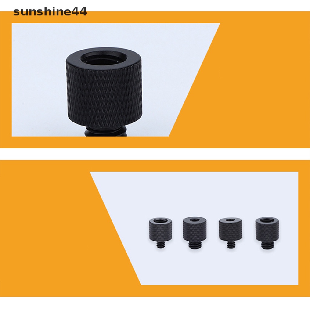 Sunshine Sekrup Adapter Mount Tripod 3 / 8 &quot;Ke 1 / 4&quot; Male Ke Female