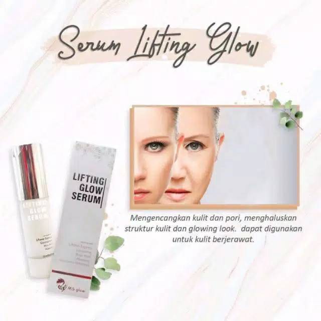 LIFTING SERUM MS GLOW ORIGINAL 100%  / SERUM LIFTING