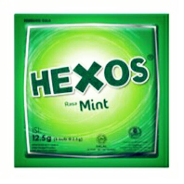 

Hexos Mint Original per Sachet isi 5 Butir