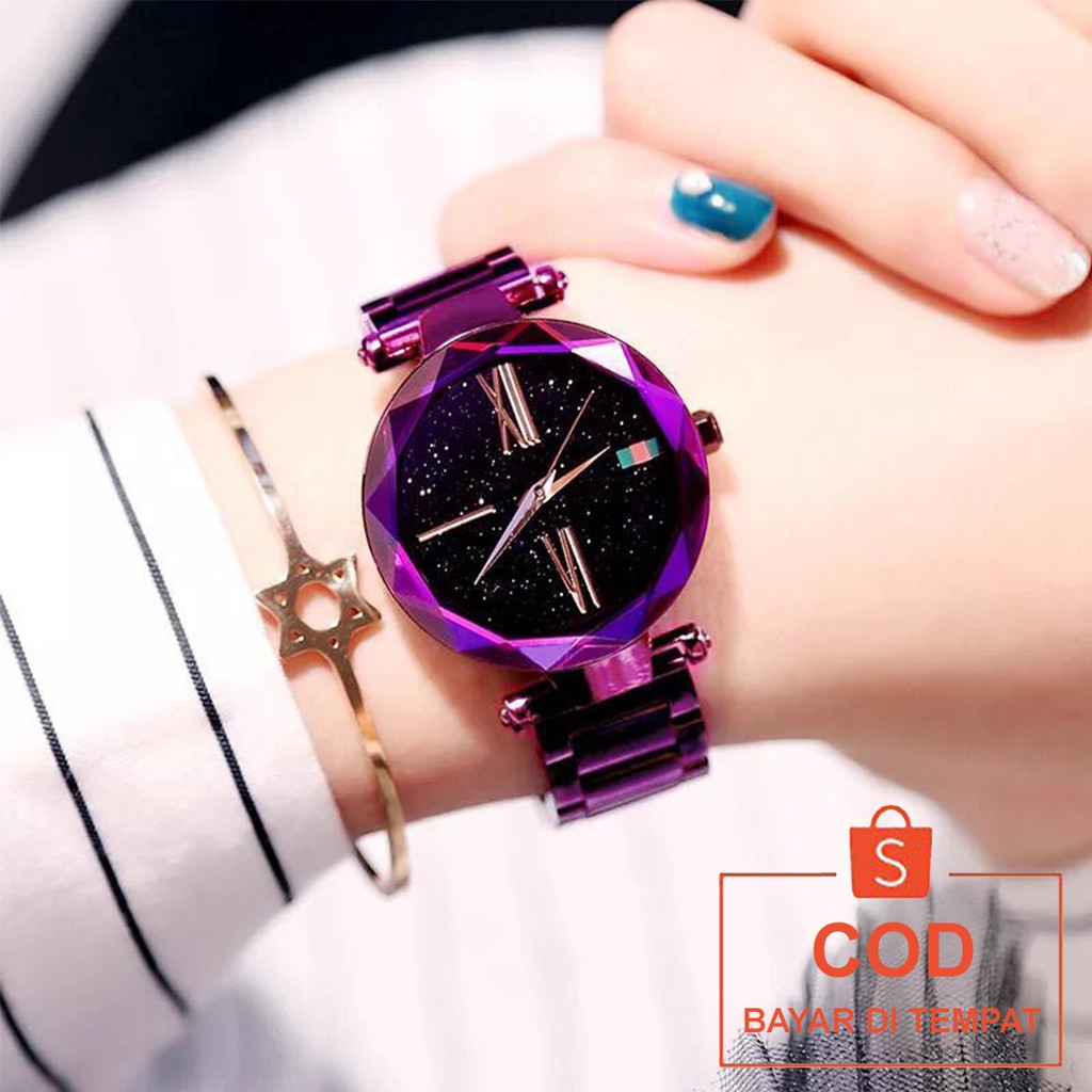 ✅COD Jam Tangan Rantai Analog Watch Fashion Wanita Cewek Anti Air Murah Couple Original