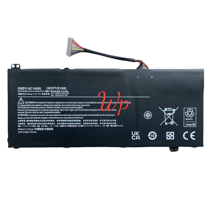 Baterai Acer Aspire V15 Nitro VN7-571 VN7-591 VN7-791 VN7-571G AC14A8L