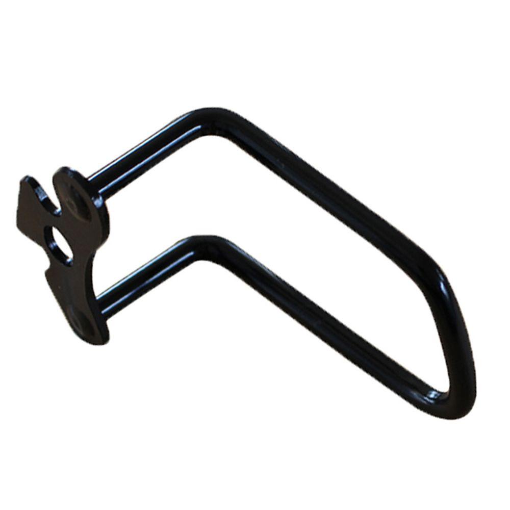 Lanfy Sepeda Derailleur Guard Outdoor Steel Sepeda Jalan Sepeda Gunung Hitam Pelindung Gigi Belakang