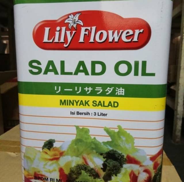 Lily Flower Salad Oil 3lt