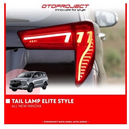 Stop Lamp All New Innova Reborn Elite Style Otoproject red and smoke