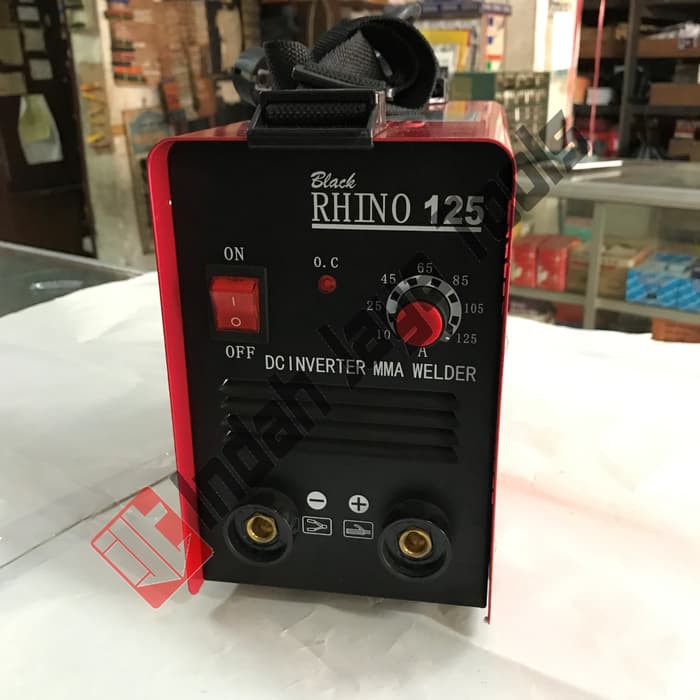 Mesin Trafo Las Inverter Black Rhino MMA 125