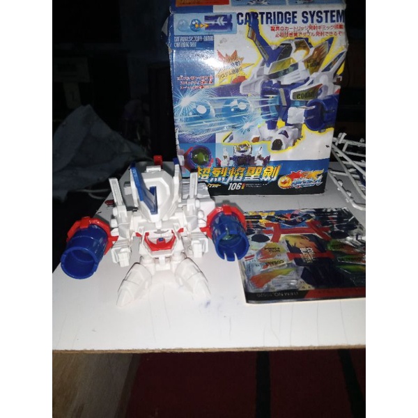 BDAMAN COBALT BLASTER , battle b-daman sudah di rakit kondisi mulus